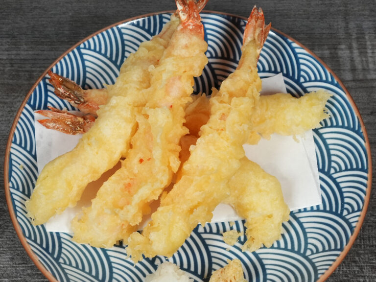 Tempura shrimp 5pcs at Torrance Yokocho, crispy Japanese shrimp tempura